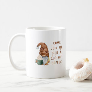 Mug Venez me rejoindre pour une coupe de café sur une 