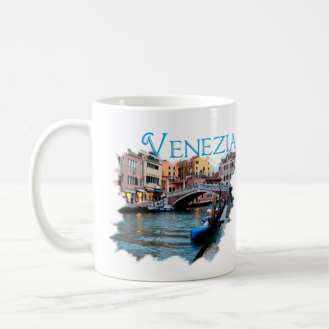 Mug Venezia, Italie : Le long du canal (Gauche)