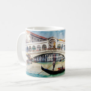 Mug VENISE, Italie - bel art de la terre/aquarelle/