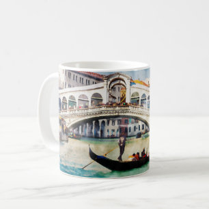 Mug Venise Italie Vintage voyage d'aquarelle Souvenir