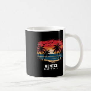Mug Venise Plage Californie Surfeur Palmier Souvenir