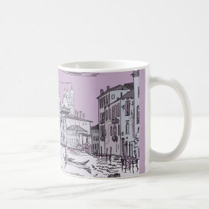 Mug Venise. Ville sur l'eau