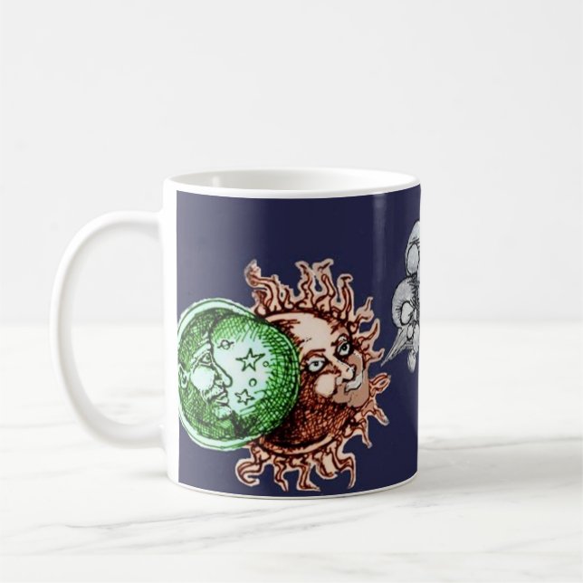 Mug vent du soleil de lune (Gauche)