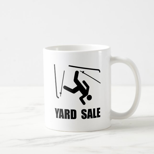 Mug Vente de bric-à-brac de ski (Droite)
