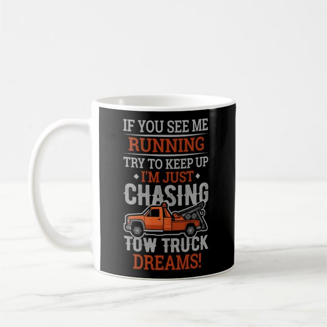 Mug Ventilation Camion Camion Papa Trucking Tow Tru (Gauche)