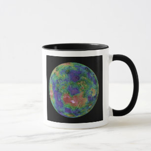 Mug Vénus centré sur le pôle Nord