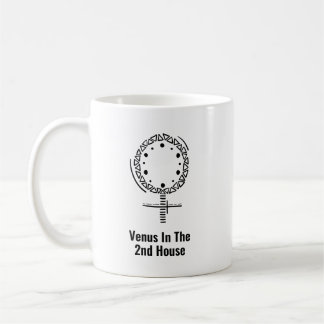 Mug Vénus dans l'astrologie de la 2e Maison Valeur per