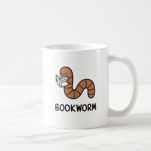 Mug Ver bibliophile drôle amateur de livres