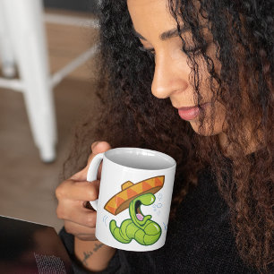 Mug Ver ivre avec Sombrero Mexican Party