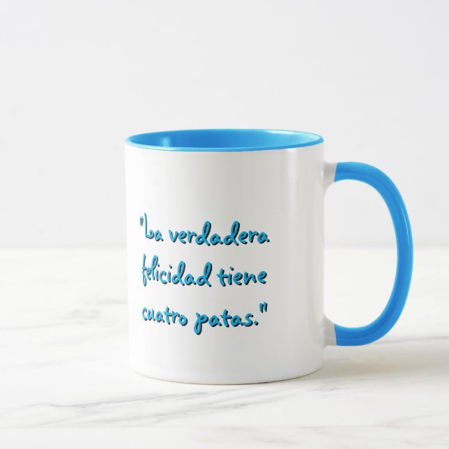 Mug ¡¡¡Verdadera felicidad!!! (Droite)