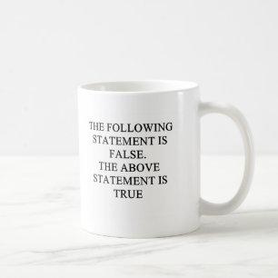 Mug véritable proverbe faux de logique