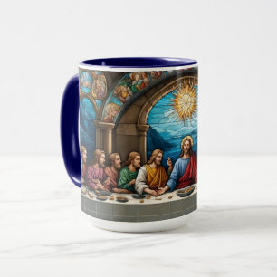 Mug Verre Dernier Jésus Souper chrétien catholique