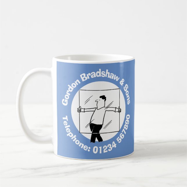 Mug Verre et vitrage pour le Glazier. (Gauche)