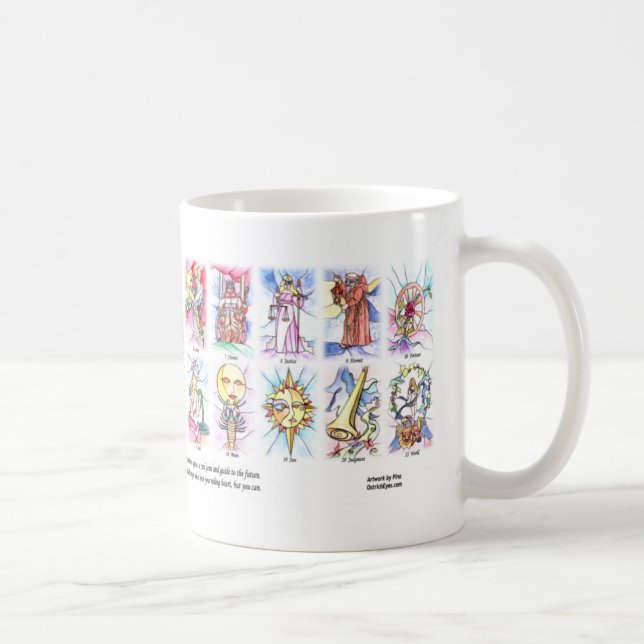 Mug Verre souillé 11x2 de tarot (Droite)