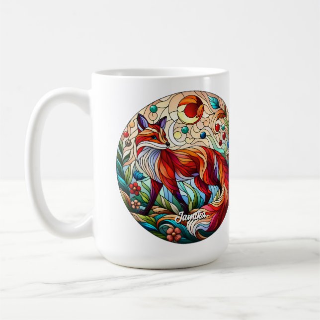 Mug Verre tendu Look Renard rouge (Gauche)