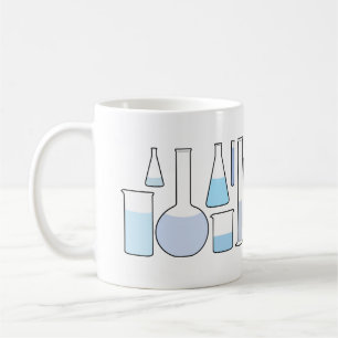 Mug Verrerie de laboratoire bleu