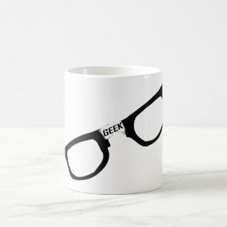 Mug Verres de geek bordés par noir