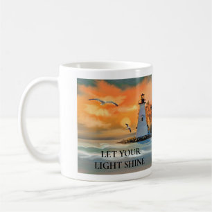 Mug Verset Bible Chrétienne Laissez Votre Lumière Bril