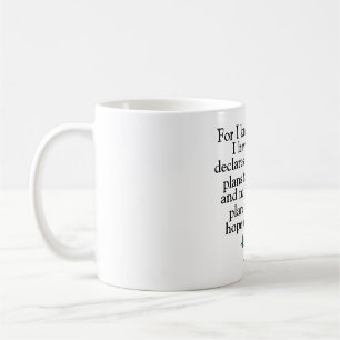 Mug Verset biblique Jérémie 29:11