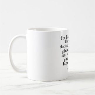 Mug Verset biblique Jérémie 29:11