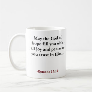 Mug verset biblique personnalisé chrétien