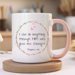 Mug Verset biblique Philippiens 4:13