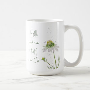 Mug Verset de la Bible Personnalisée du Fleur sauvage 