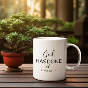 Mug Verset de la Bible Psaume Chrétien