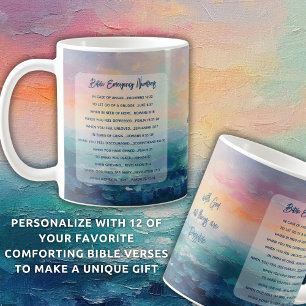 Mug Versets d'urgence biblique Chrétien personnalisé