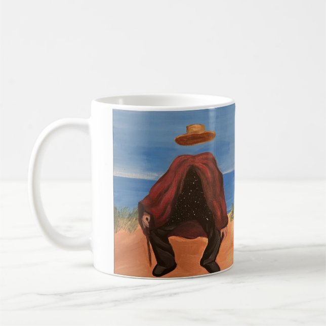 Mug Version artistique de Magritte "Le Thérapeute" (Gauche)