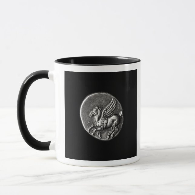 Mug Verso de pièce de monnaie dépeignant Pegasus (Gauche)