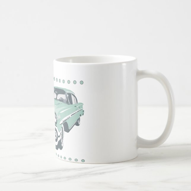 Mug Vert classique de bébé (Droite)