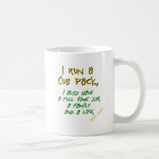Mug vert de chef de petit animal