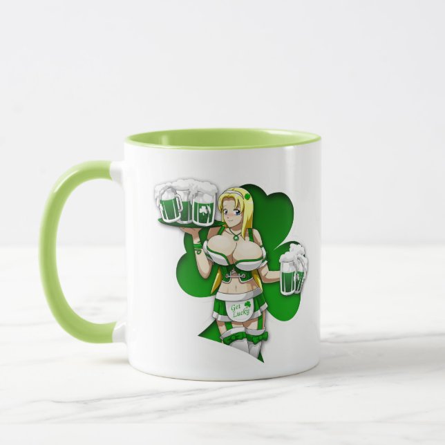 Mug Vert de Saint-Patricks (Gauche)