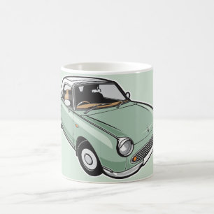 Mug Vert vert de Nissan Figaro