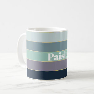 Mug Vert violet personnalisé Couleur de l'été Barrage
