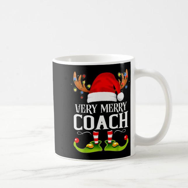 Mug Very Merry X-mas Coach Matching Christmas  (Droite)