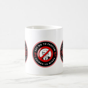 Mug Veste en jean anti-fasciste
