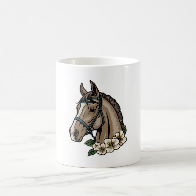 Mug Vêtement d'équitation - Cheval (Centre)