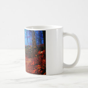 Mug Vêtements de peinture à l'huile de forêt de feu et