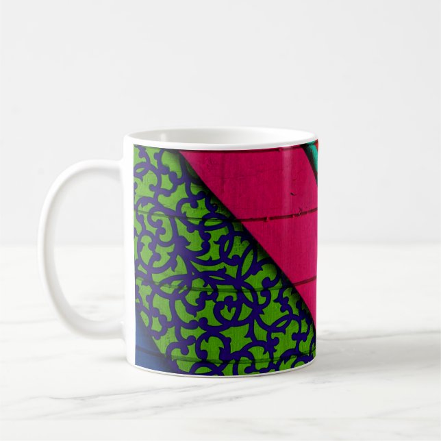 Mug Vêtements rouges et verts (Gauche)