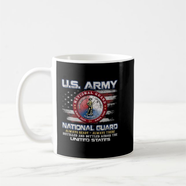 Mug Vétéran de la Garde nationale toujours prêt là V (Gauche)