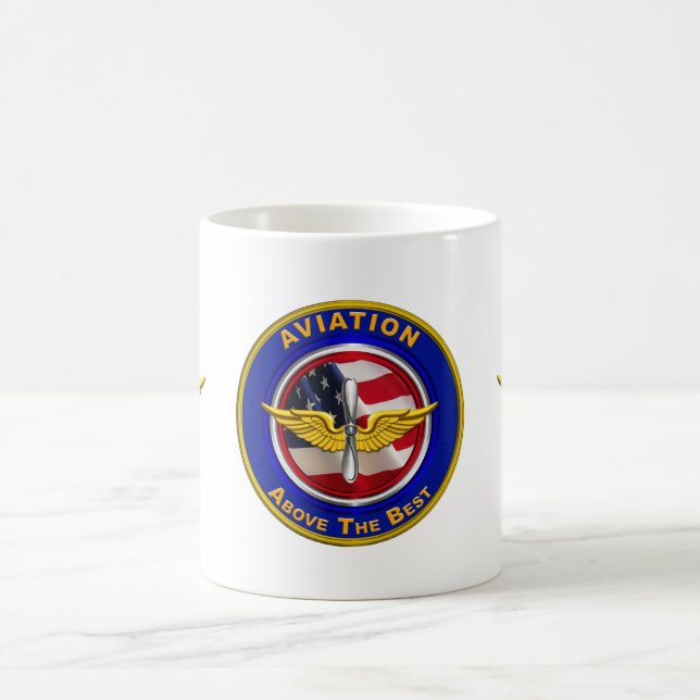 Mug Vétéran de l'aviation de l'Armée de terre (Centre)