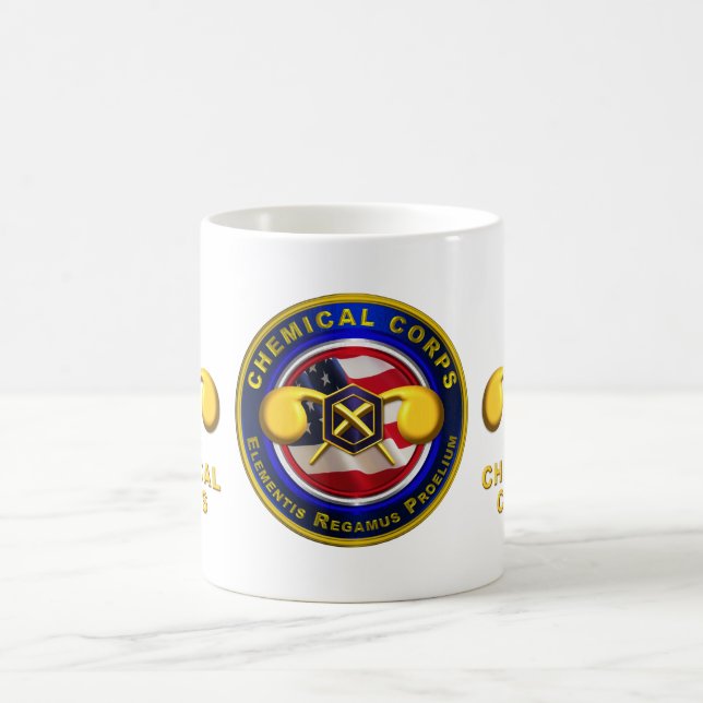 Mug Vétéran du Corps chimique  (Centre)