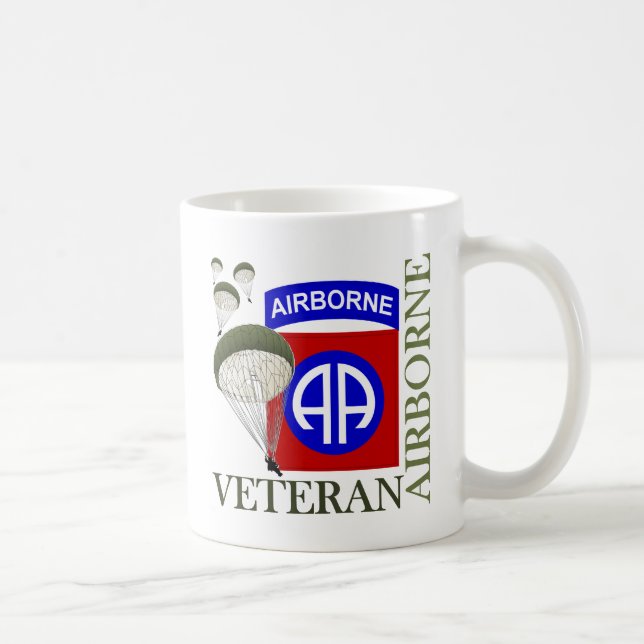 Mug Vétéran quatre-vingt-deuxième aéroporté (Droite)