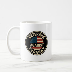 Mug Vétérans contre la tyrannie – Badge patriotique US