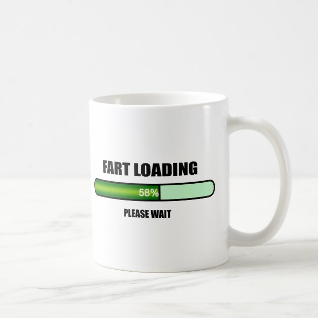 Mug Veuillez patienter Début Chargement de nouveauté (Droite)