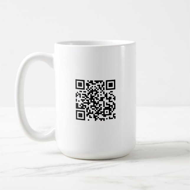 Mug Veux-Tu M'Épouser ? Code QR (Gauche)