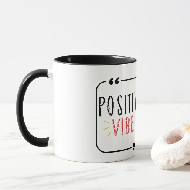Mug Vibe positive (Avec donut)