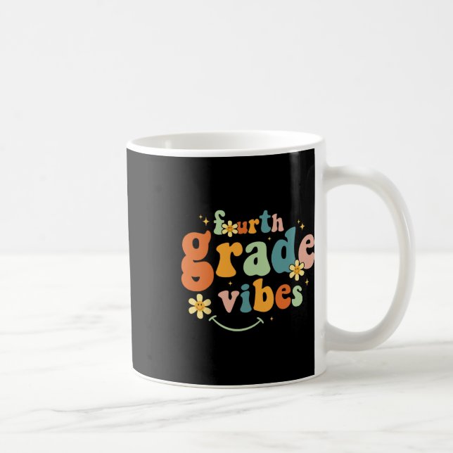 Mug Vibes 4e année Équipe Rétro 1er jour de l'école (Droite)